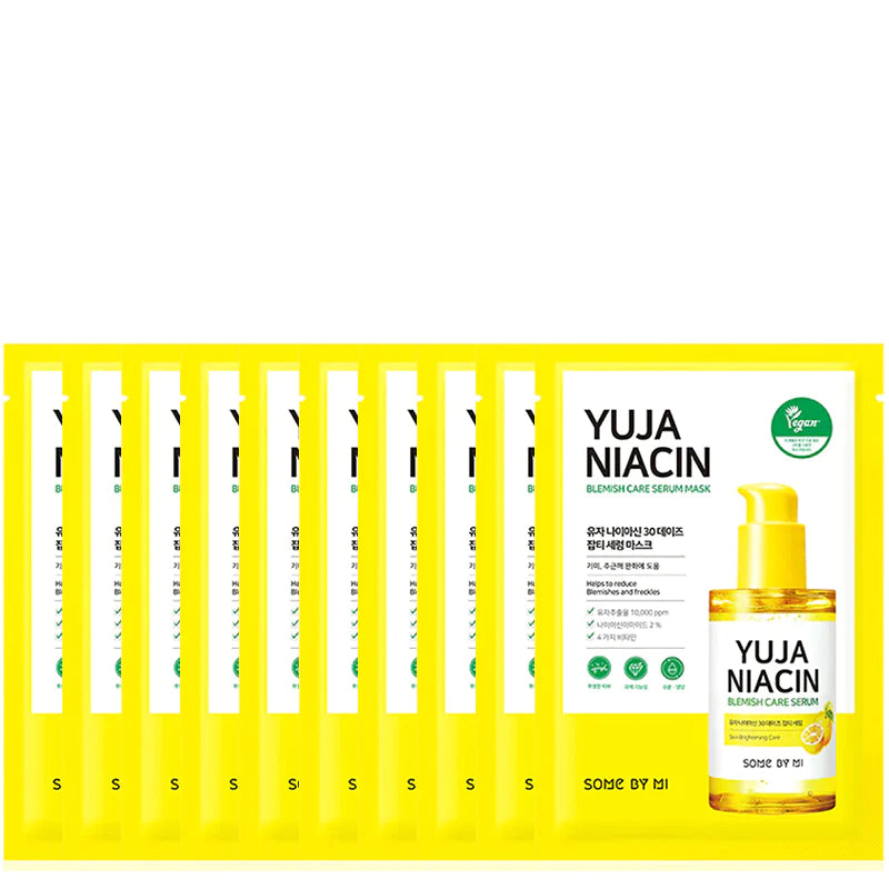 Yuja Niacin 30 Days Blemish Care Serum Mask Bundle (10pcs)