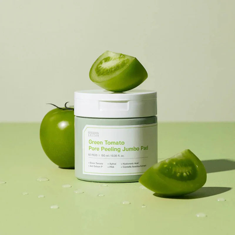 Green Tomato Pore Peeling Jumbo Pad