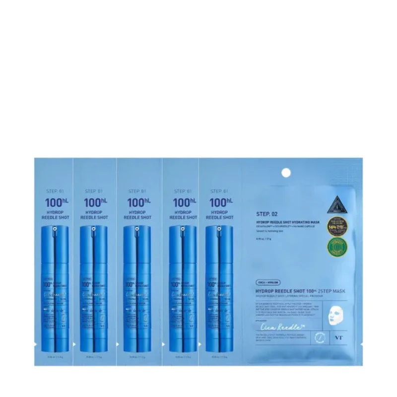 Hydrop Reedle Shot 100hl 2 Step Hydrogel Mask Bundle (5pcs)