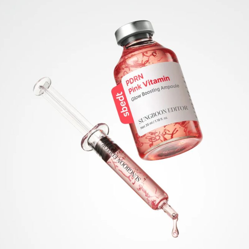 PDRN Pink Vitamin Glow Boosting Ampoule