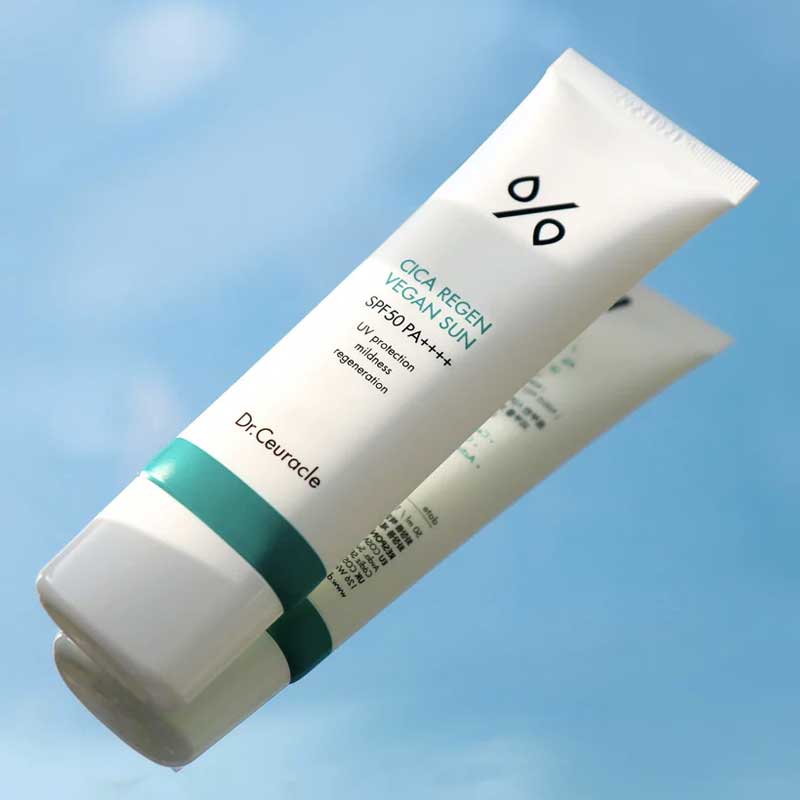 DR. CEURACLE Cica Regen Vegan Sun SPF50+ PA++++ | MY BEAUTY IDOL
