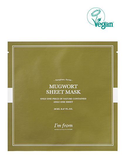I'M FROM Mugwort Sheet Mask