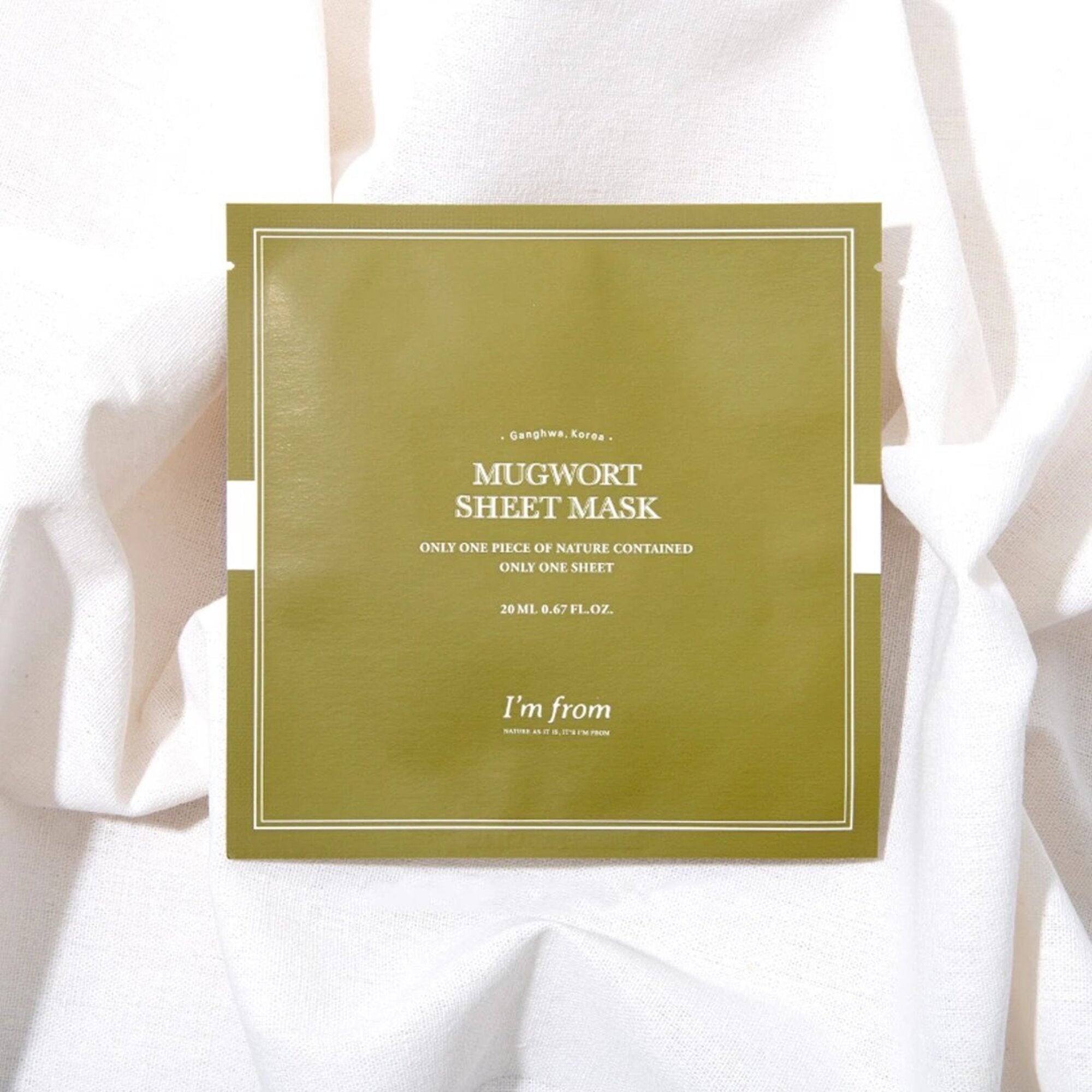 I'M FROM Mugwort Sheet Mask