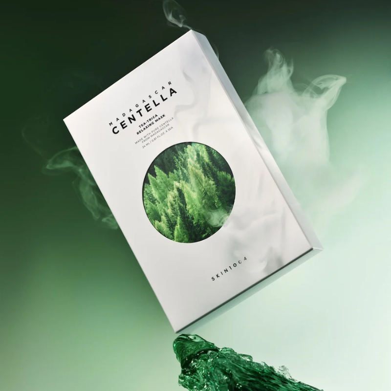 Madagascar Centella Tea-Trica Relaxing Mask- 5pcs