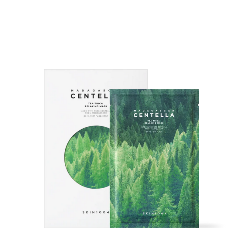 Madagascar Centella Tea-Trica Relaxing Mask- 5pcs