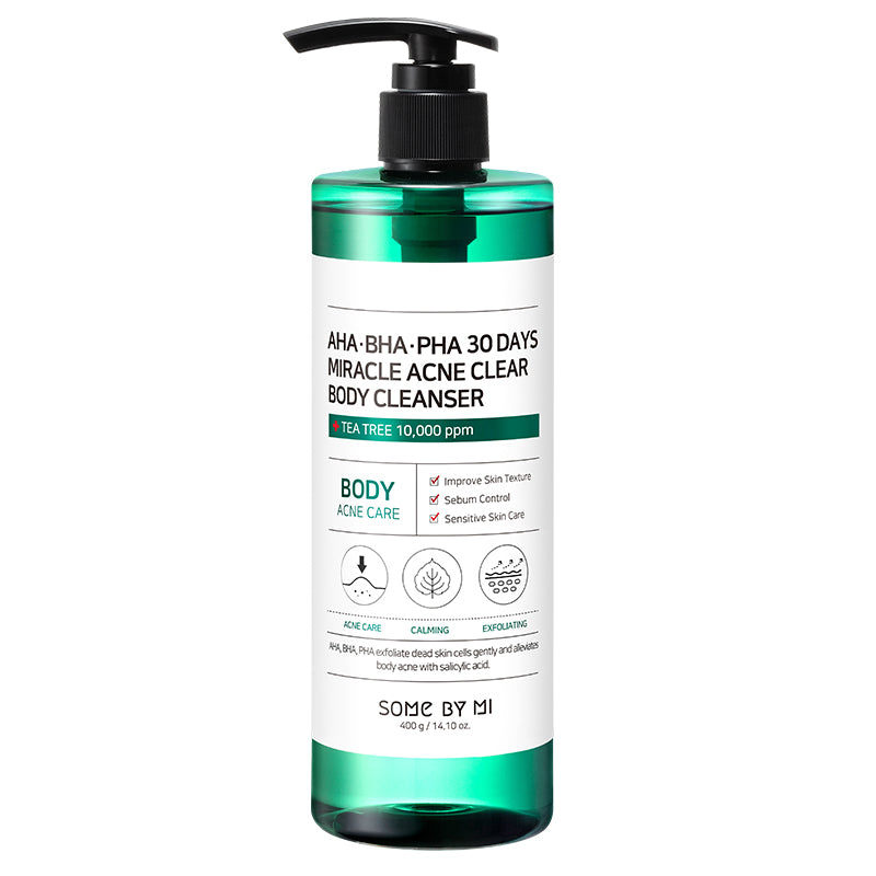 SOME BY MI AHA BHA PHA 30 Days Miracle Acne Clear Body Cleanser | MY BEAUTY IDOL
