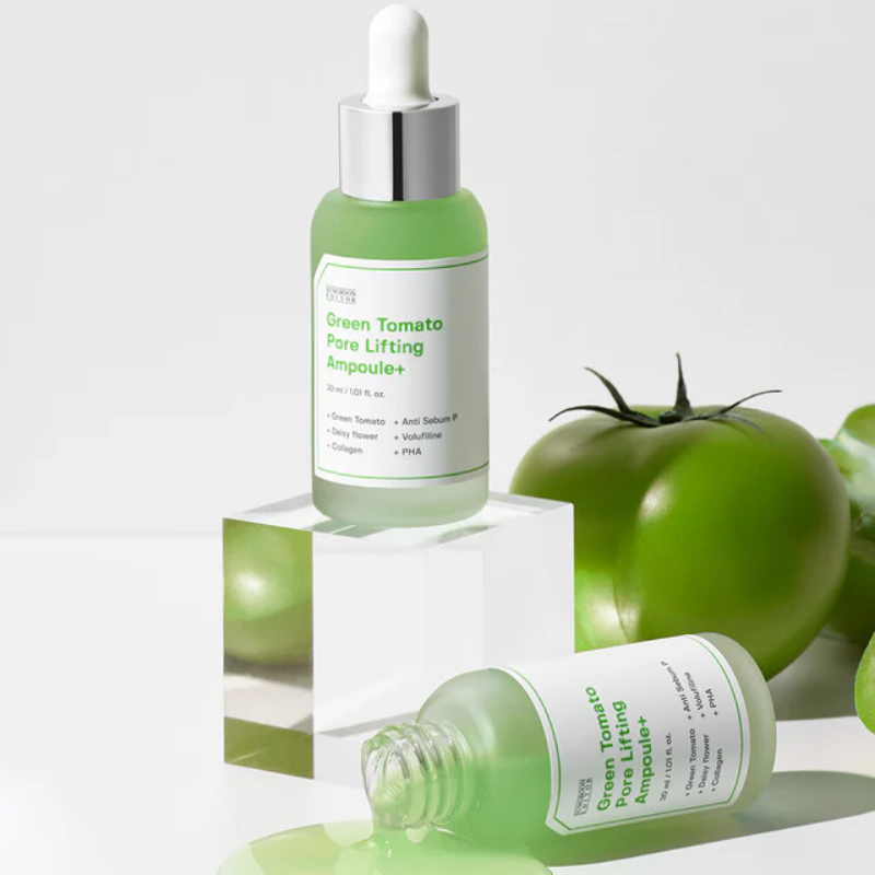 SUNGBOON EDITOR Green Tomato Pore Lifting Ampoule | BONIIK Best Korean Beauty Skincare Makeup Store in Australia