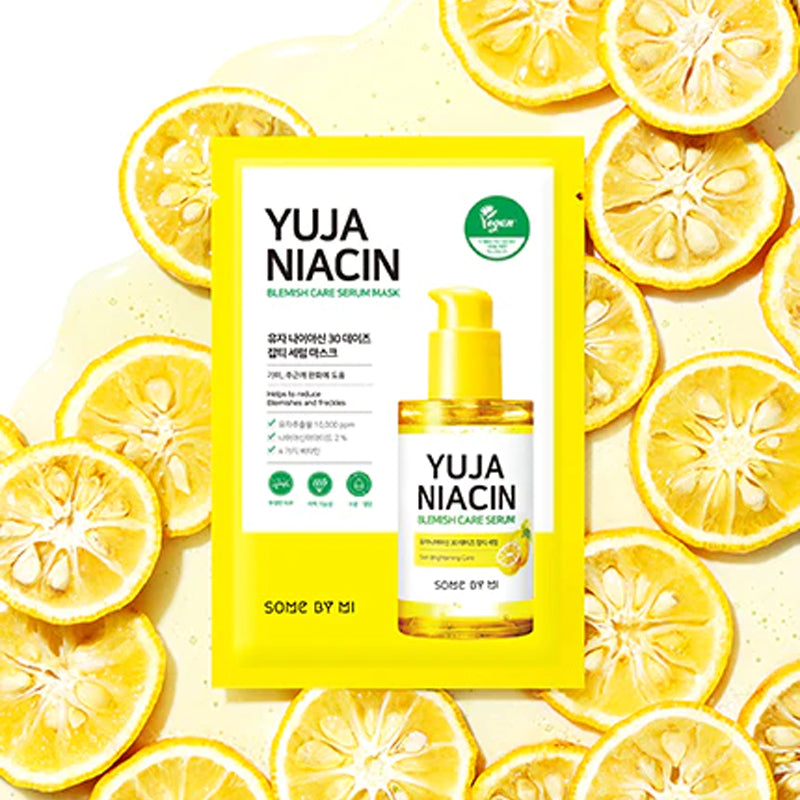 SOME BY MI Yuja Niacin Blemish Care Serum Mask | MY BEAUTY IDOL