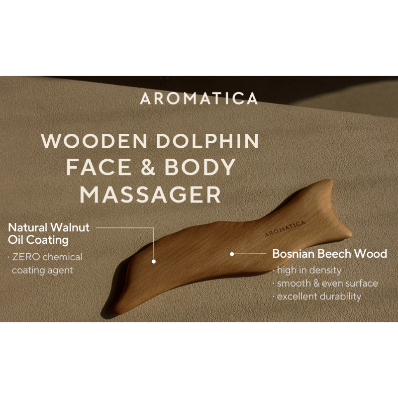AROMATICA Dolphin Face & Body Massager