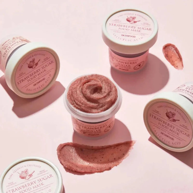 Strawberry Sugar Food Mask