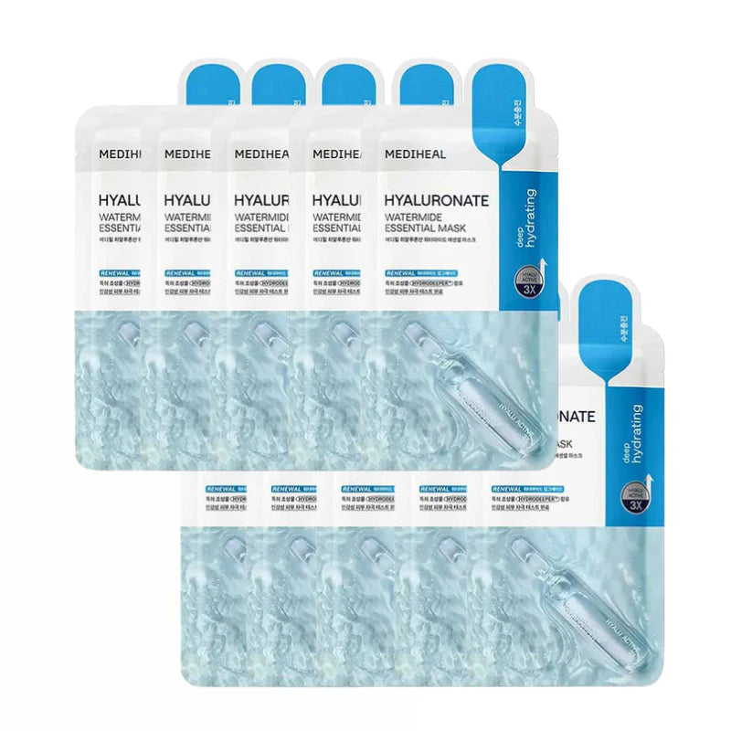 Hyaluronate Watermide Essential Mask Bundle (10pcs)