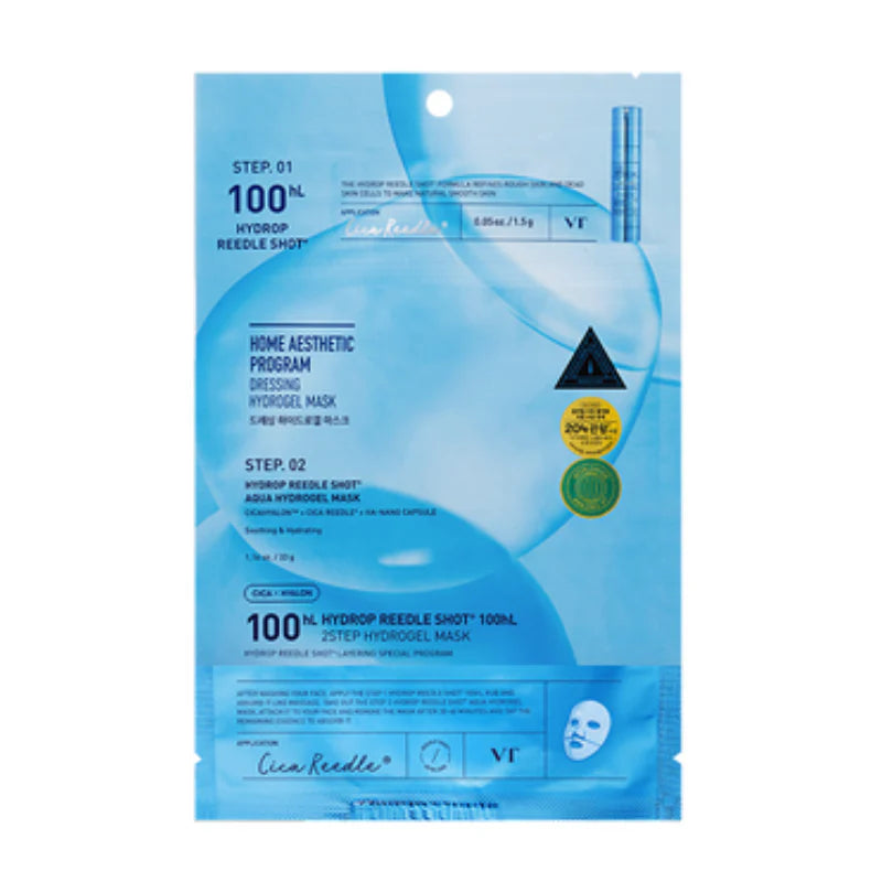 Hydrop Reedle Shot 100hl 2 Step Hydrogel Mask