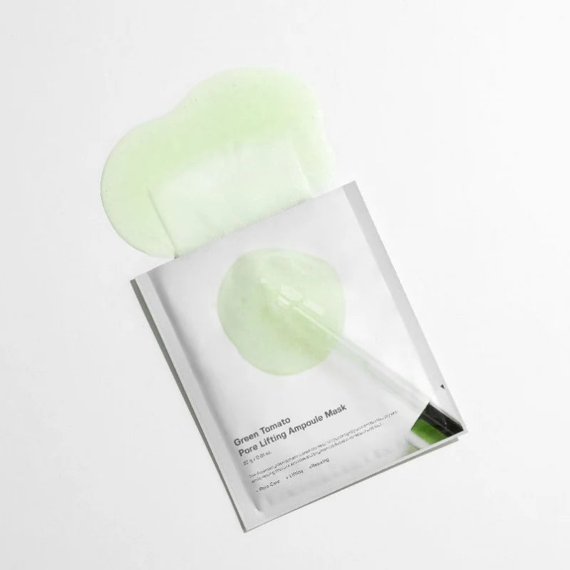 Green Tomato Pore Lifting Ampoule Mask Bundle (10pcs)