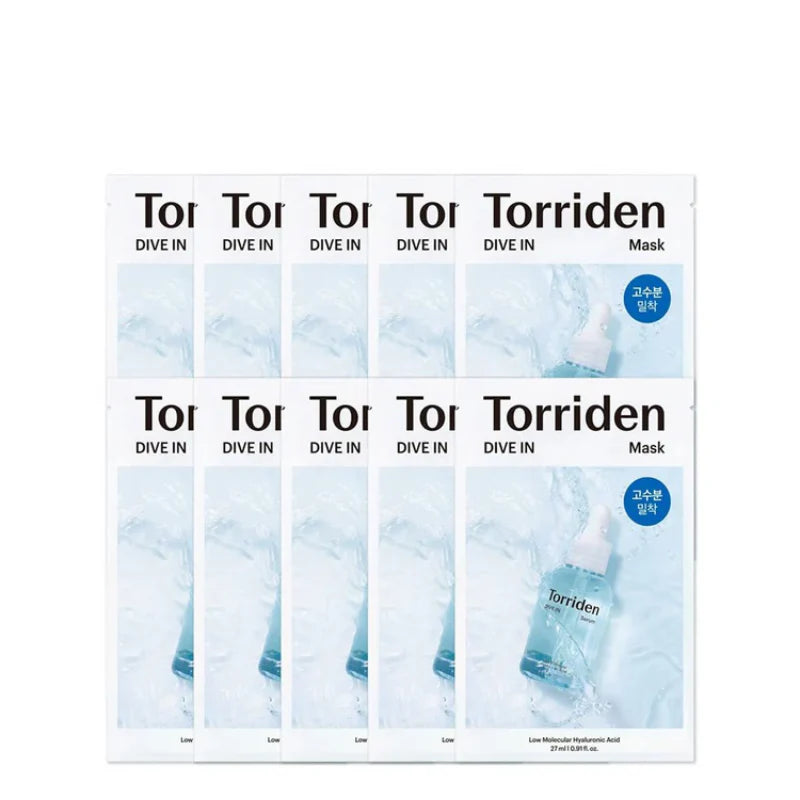 Dive-In Low Molecular Hyaluronic Acid Mask Bundle (10pcs)