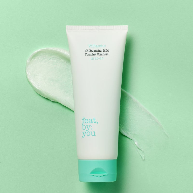 FEAT BY YOU ViTassie pH Balancing Mild Foaming Cleanser | My Beauty Idol Best K-Beauty Store