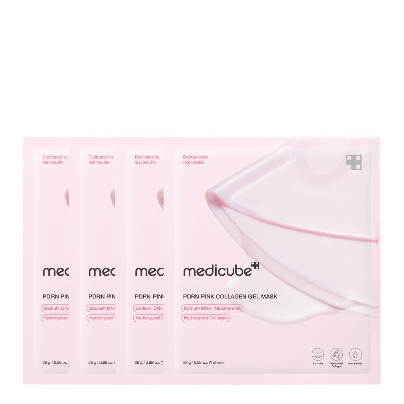 PDRN Pink Collagen Gel Mask Bundle (4pcs)