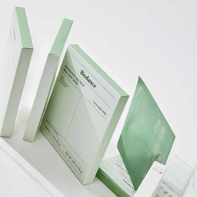 Refreshing Sea Kelp Real Deep Mask Bundle (4pcs)