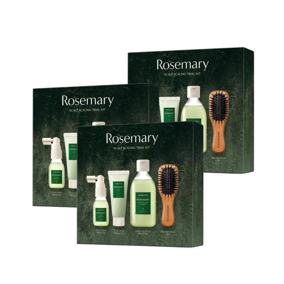 Rosemary Scalp Scaling Trial Kit 3P