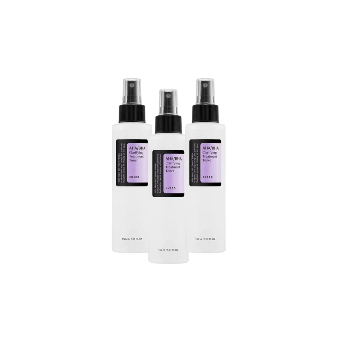 AHA/BHA Clarifying Treatment Toner 150ml Bundle (3pcs)