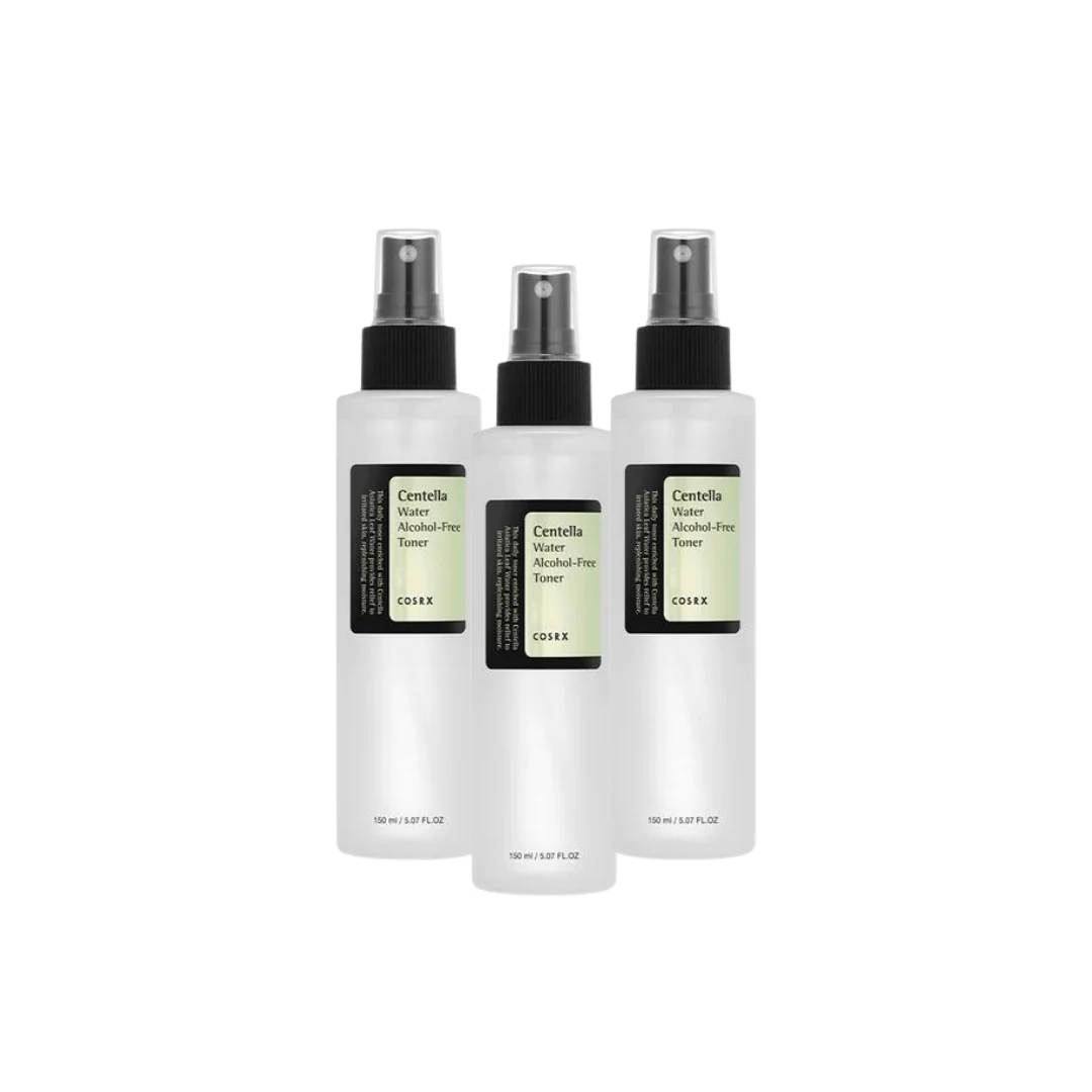 Centella Water Alcohol-Free Toner 3P