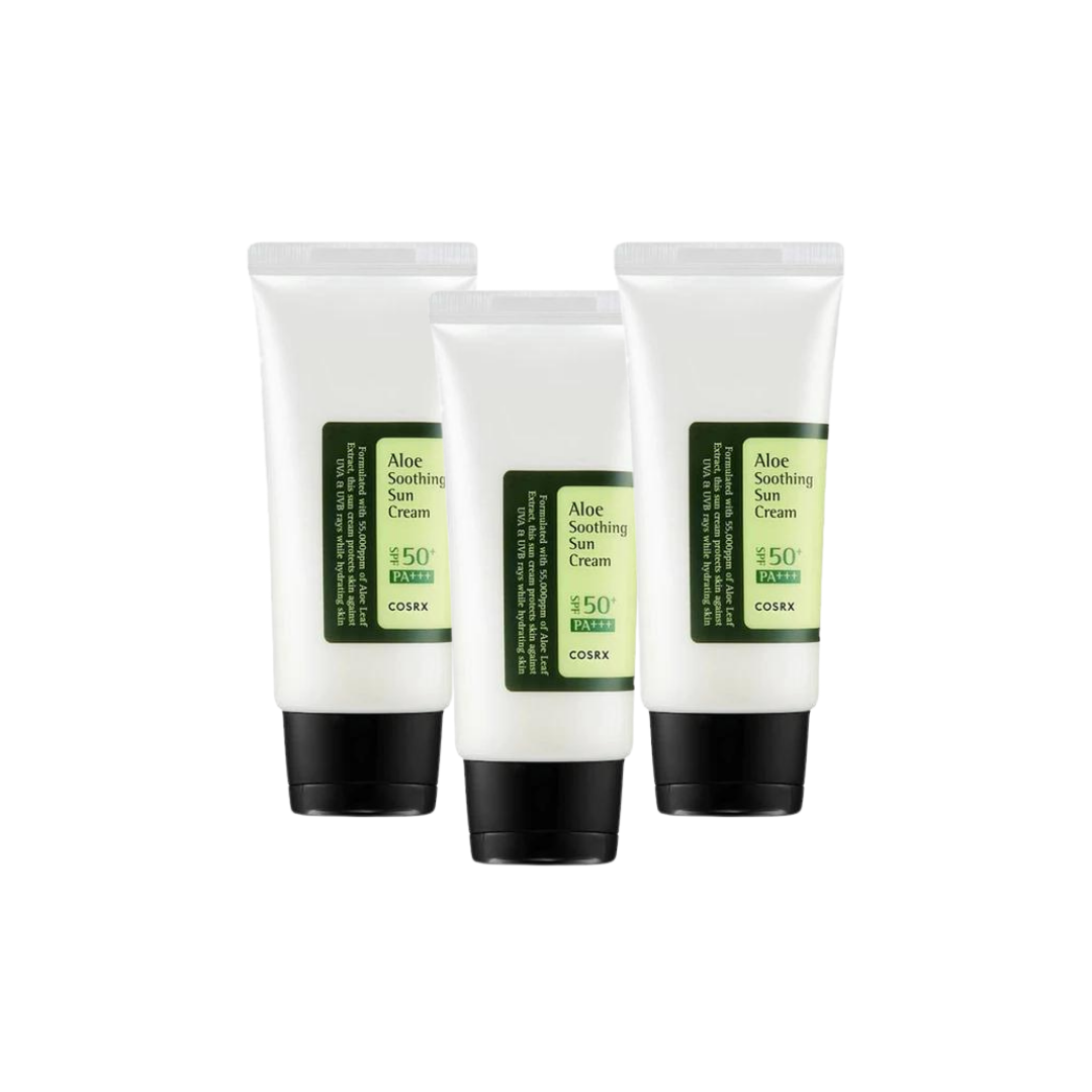 Aloe Soothing Sun Cream (3pcs)