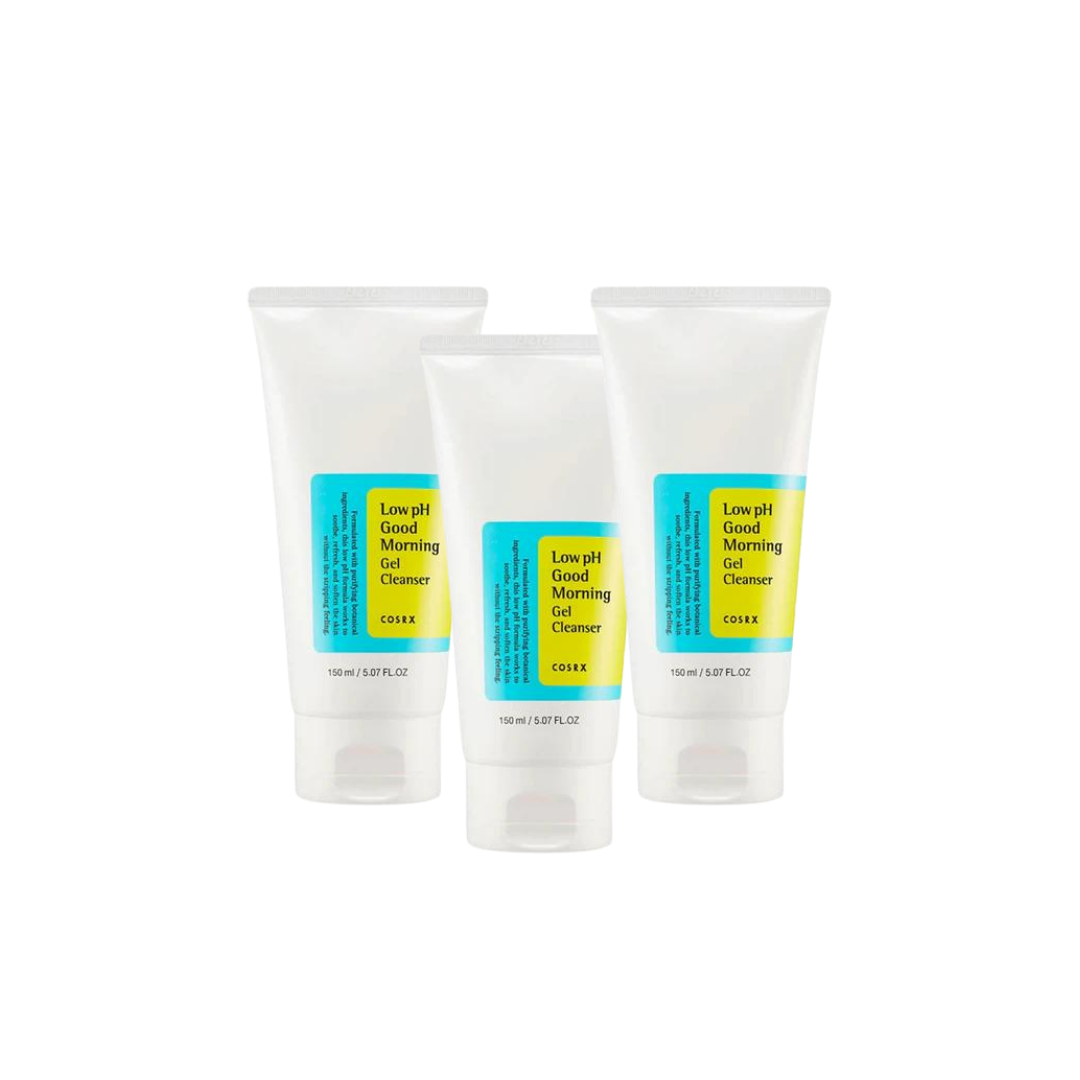 Low pH Good Morning Gel Cleanser 150ml Bundle (3pcs)