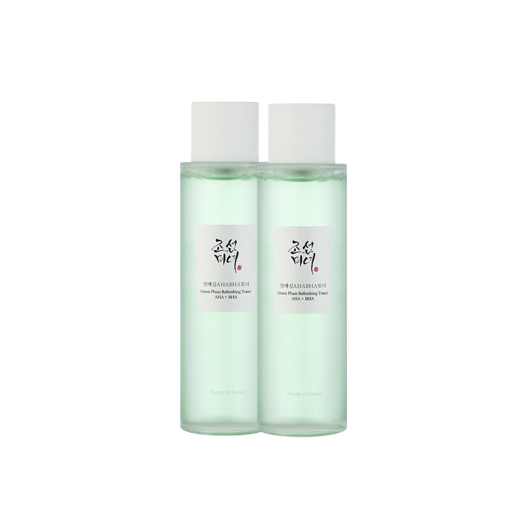 Green Plum Refreshing Toner : AHA + BHA (2pcs)