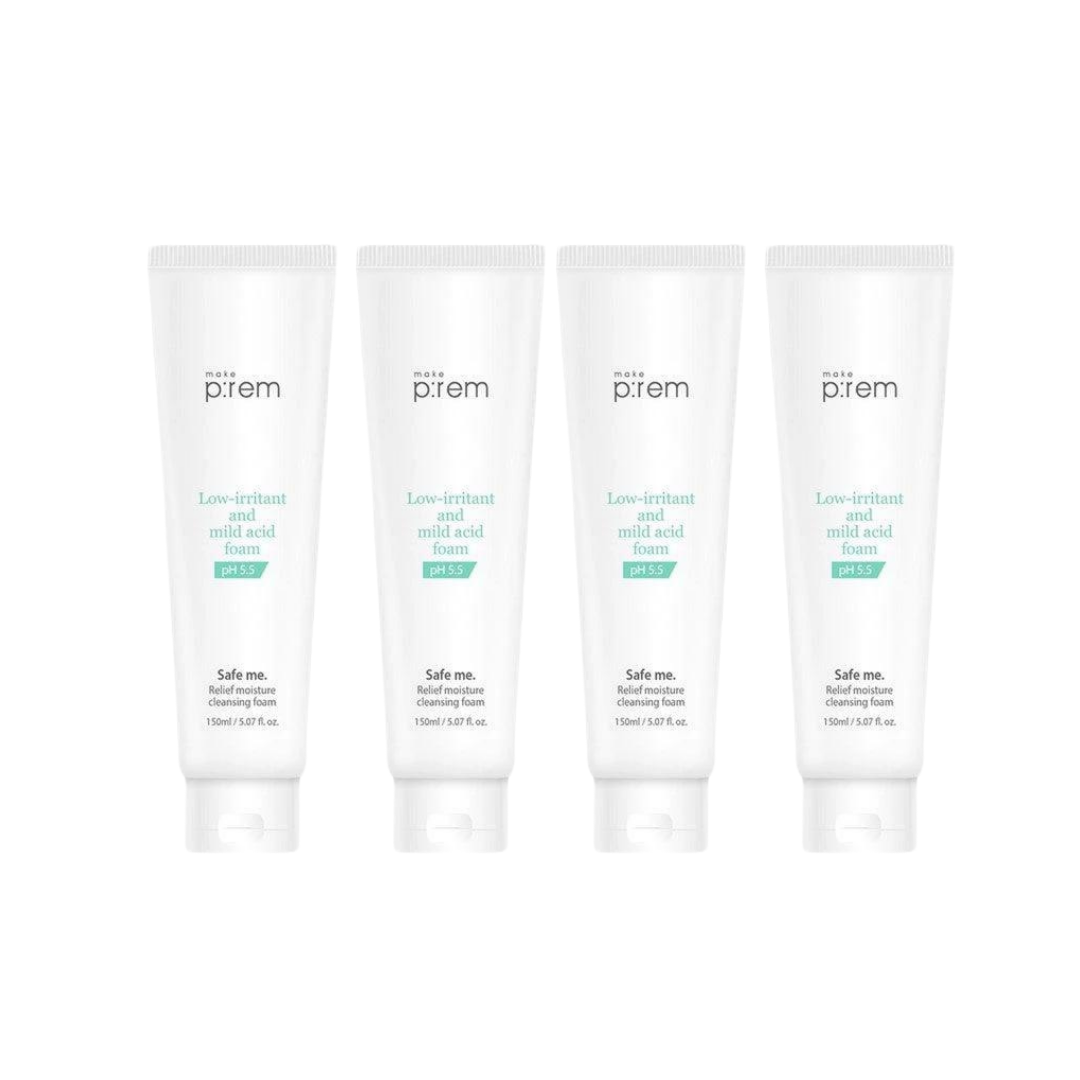 Safe Me. Relief Moisture Cleansing Foam (4pcs)