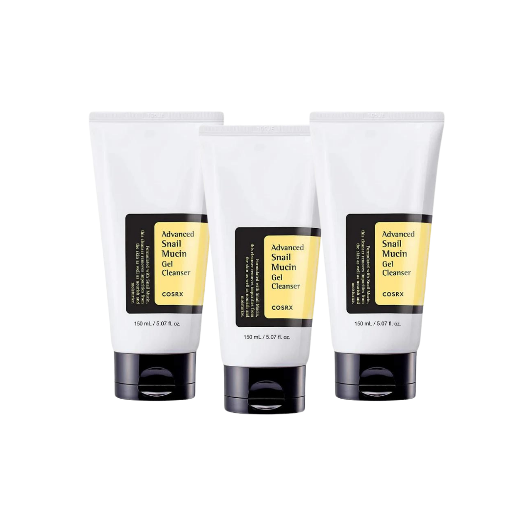 Advanced Snail Mucin Gel Cleanser 150ml (3pcs)