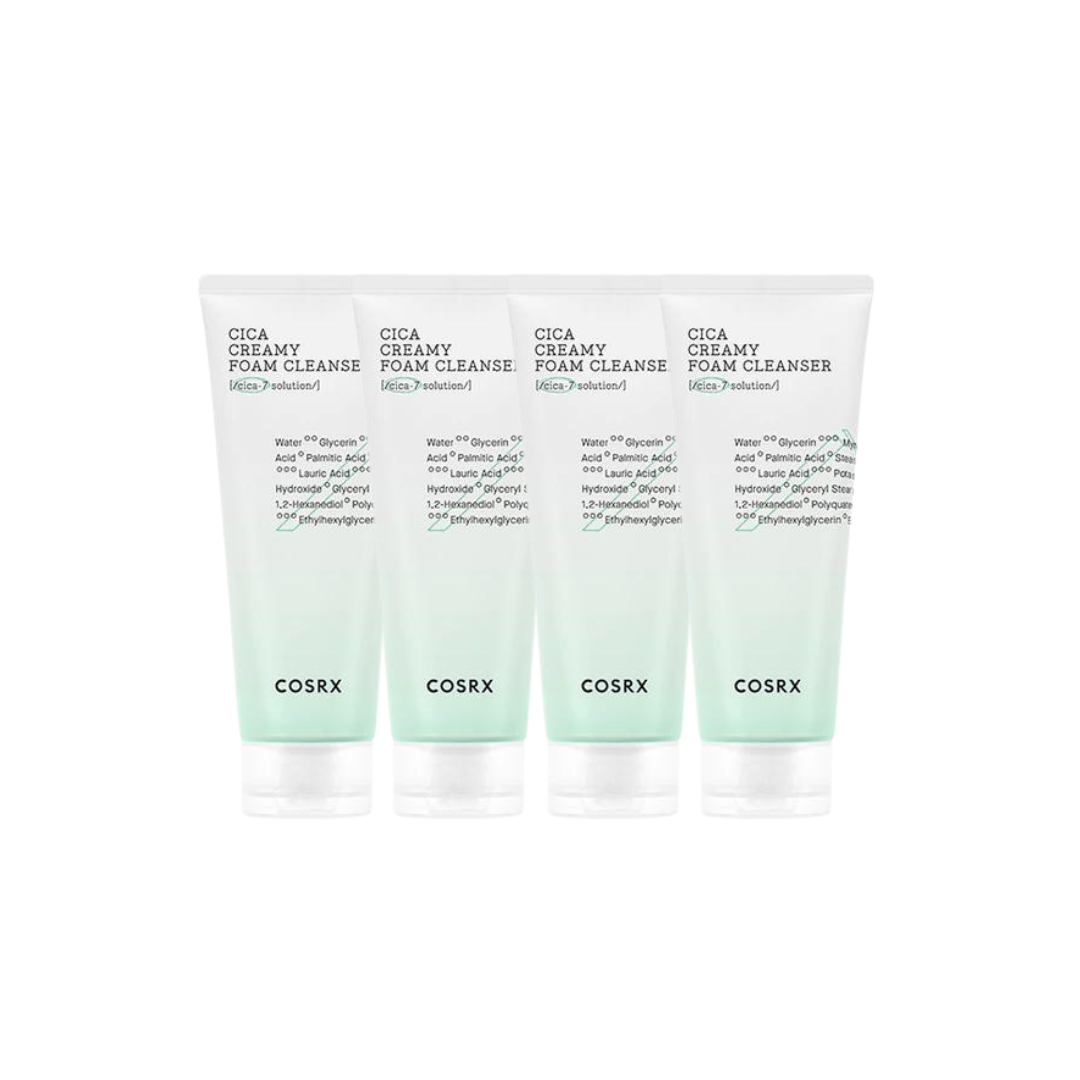 Pure Fit Cica Creamy Foam Cleanser (4pcs)