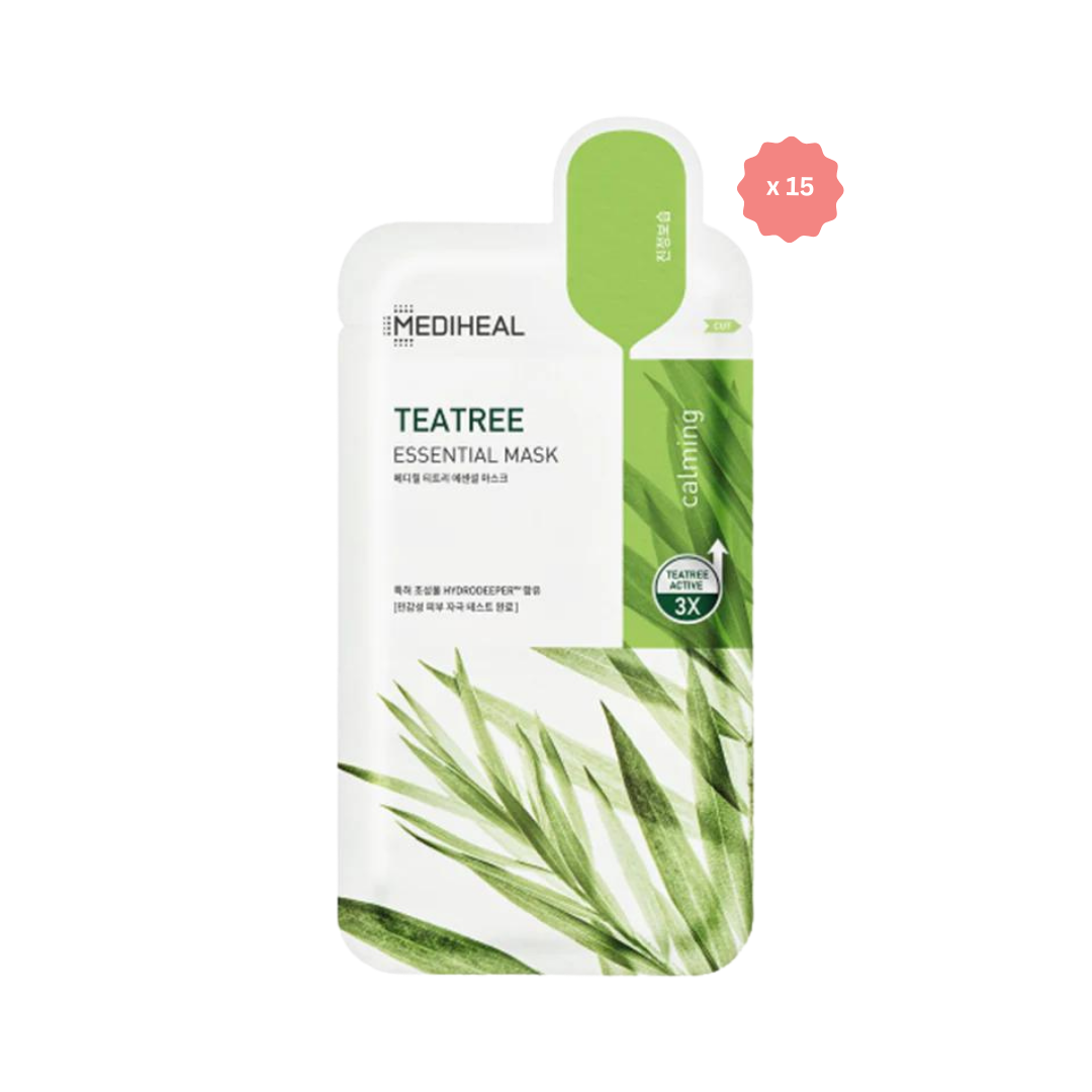 Tea Tree Essential Mask (15pcs)