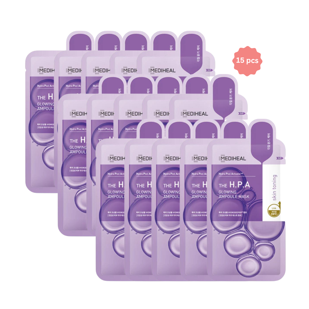 The H.P.A Glowing Ampoule Mask (15pcs)