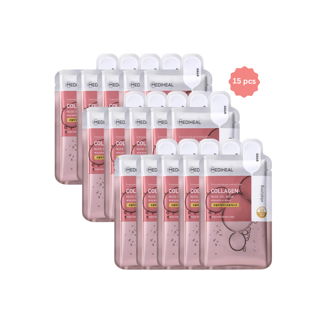 Collagen Nude Gel Mask (15pcs)