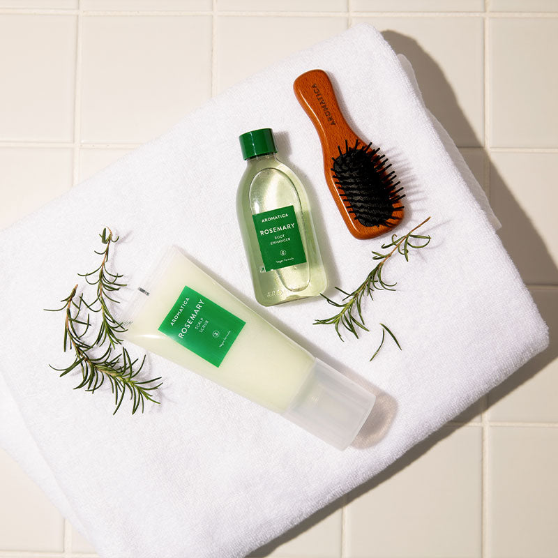 AROMATICA Rosemary Scalp Scaling Trial Kit | MY BEAUTY IDOL