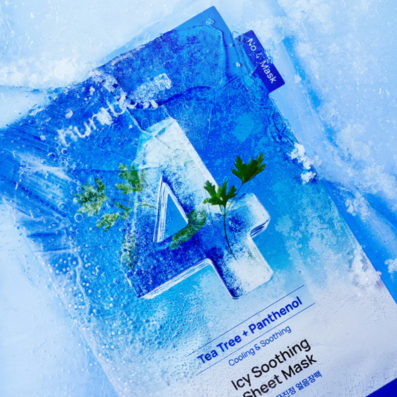 No.4 Icy Soothing Sheet Mask (1pc)