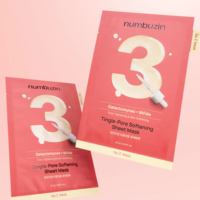 No.3 Tingle-Pore Softening Sheet Mask (1pc)
