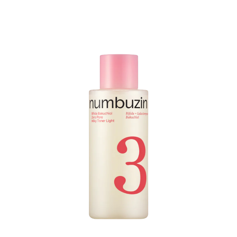 No.3 Bifida Bakuchiol Zero Pore Milky Toner Light