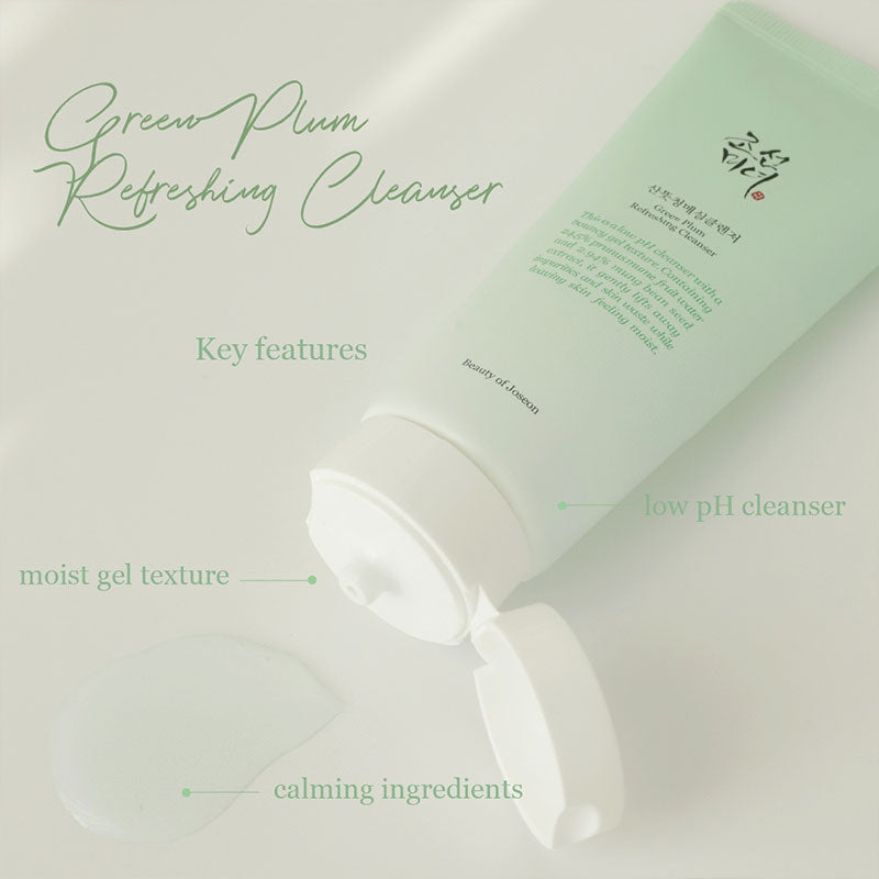 BEAUTY OF JOSEON Green Plum Refreshing Cleanser | MY BEAUTY IDOL