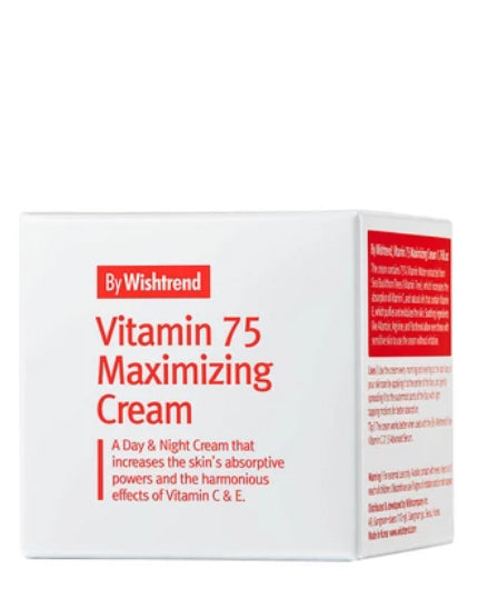 BY WISHTREND Vitamin 75 Maximizing Cream | MY BEAUTY IDOL