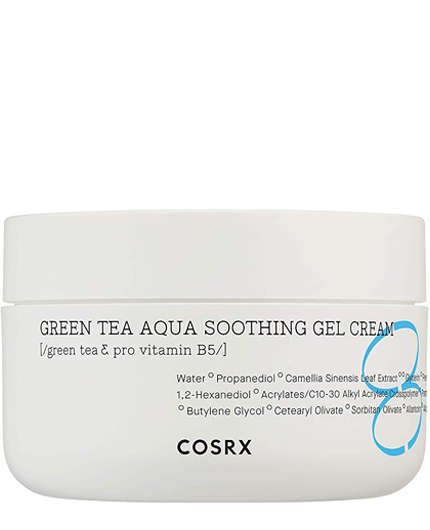 COSRX Hydrium Green Tea Aqua Soothing Gel Cream | MY BEAUTY IDOL