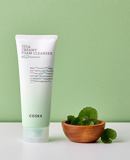 COSRX Pure Fit Cica Creamy Foam Cleanser | MY BEAUTY IDOL