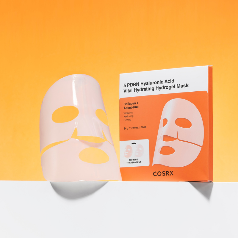 5 PDRN Hyaluronic Acid Vital Hydrating Hydrogel Mask