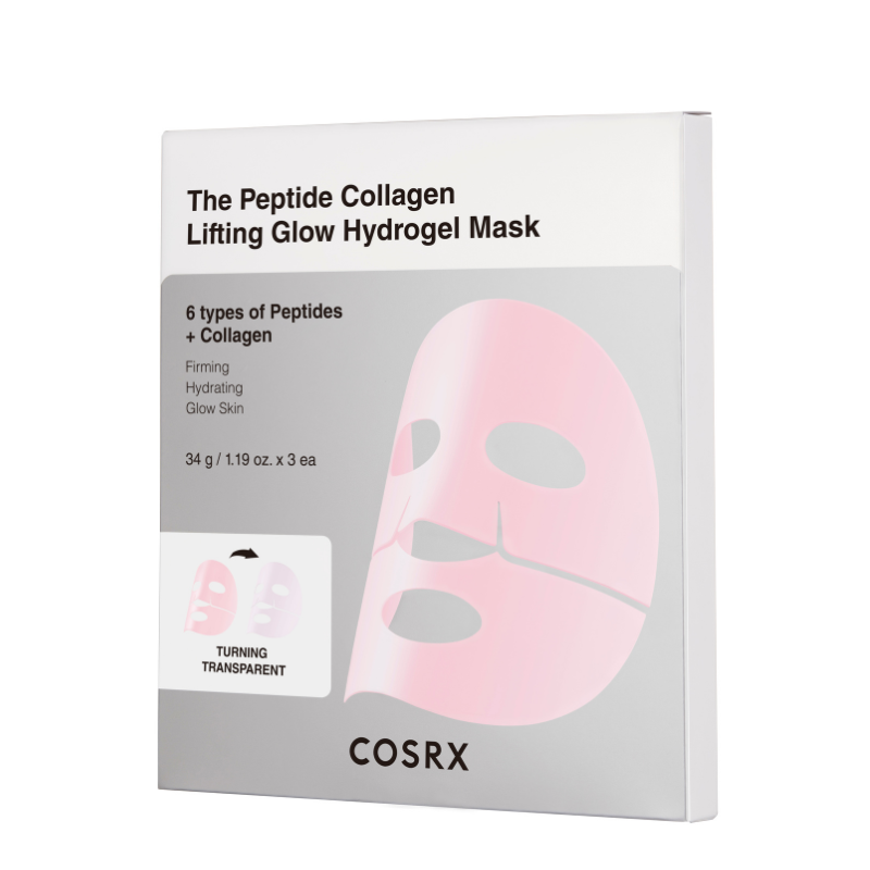 Peptide Collagen Glow Hydrogel Mask - 3pcs