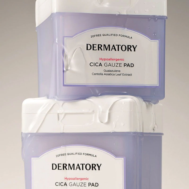 DERMATORY Hypoallergenic Cica Gauze | MY BEAUTY IDOL