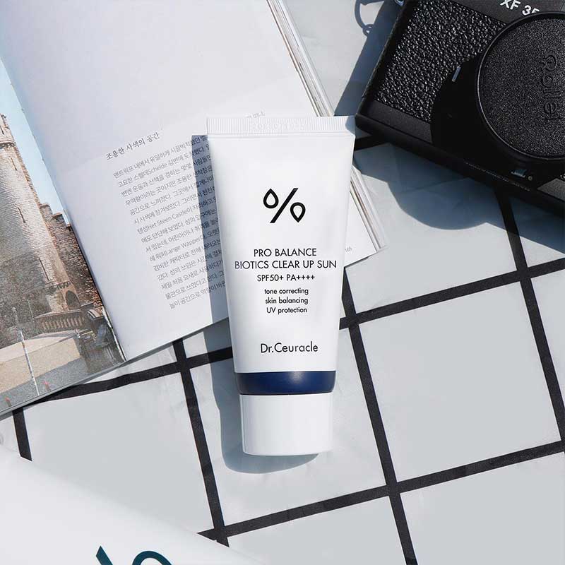 DR. CEURACLE Pro-Balance Biotics Clear Up Sun SPF50+  | MY BEAUTY IDOL