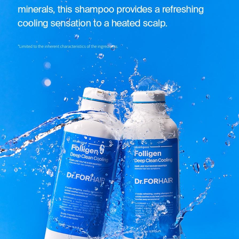 Folligen Deep Clean Cooling Shampoo