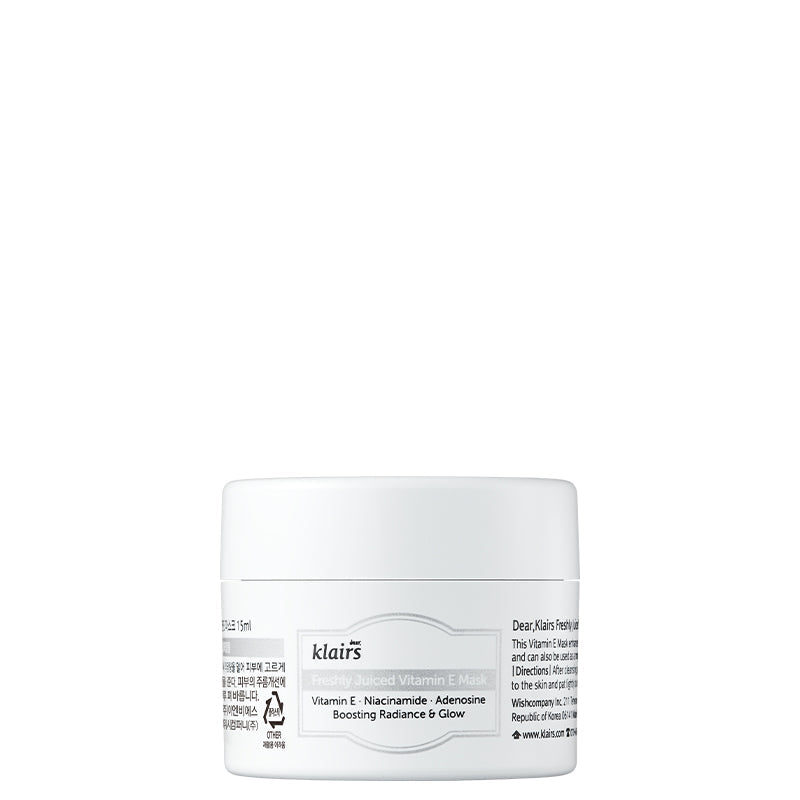 KLAIRS Freshly Juiced Vitamin E Mask | MY BEAUTY IDOL