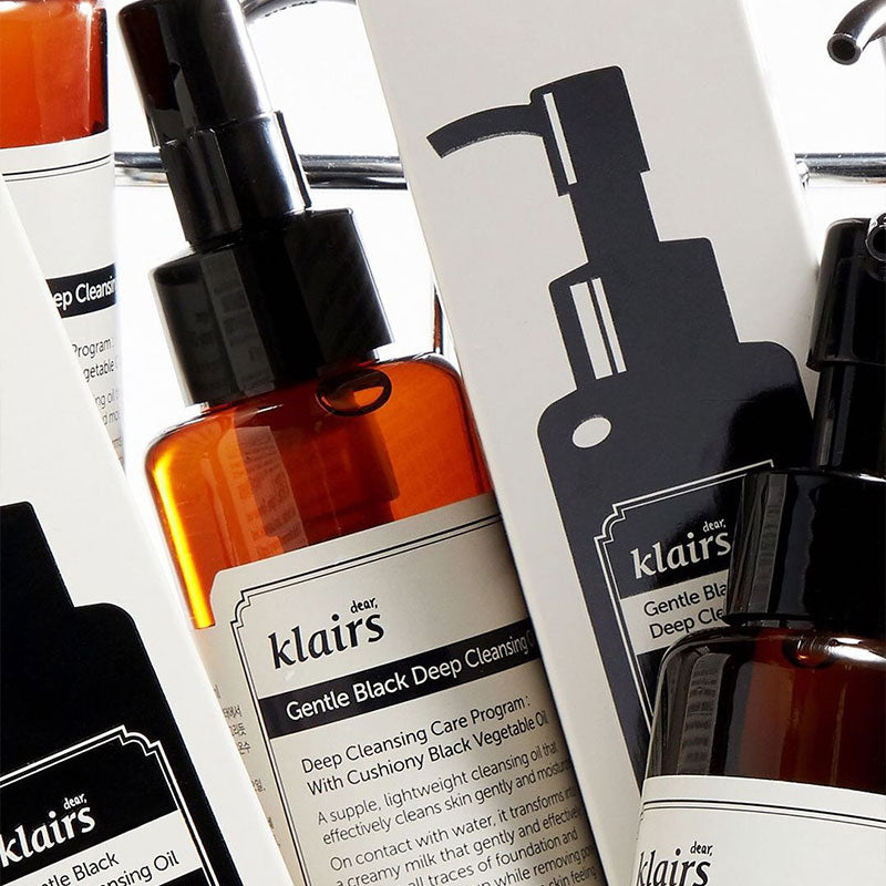 KLAIRS Gentle Black Deep Cleansing Oil | MY BEAUTY IDOL