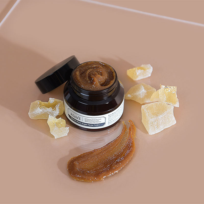 KLAIRS Gentle Black Sugar Facial Polish | MY BEAUTY IDOL