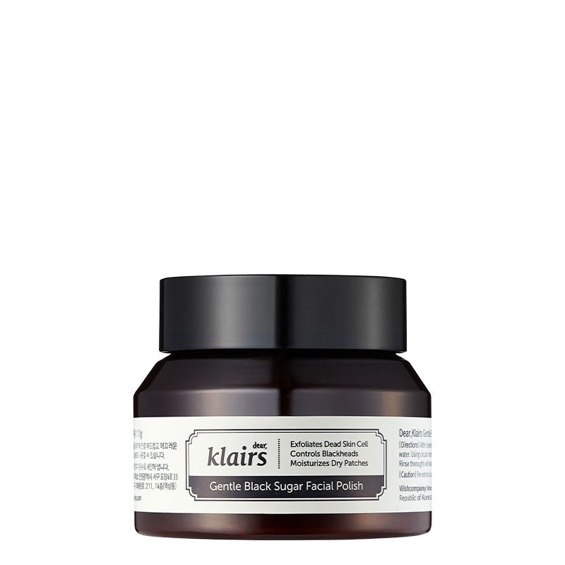 KLAIRS Gentle Black Sugar Facial Polish | MY BEAUTY IDOL